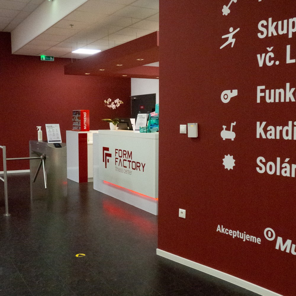 Form Factory - nová pobočka fit centra v Ostravě